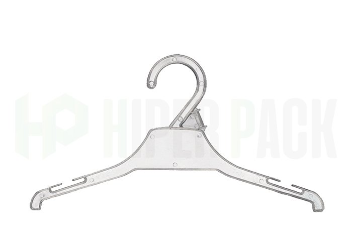 Percha Económica Sin Barral para Nenas y Nenes - Art. T30 - Cristal