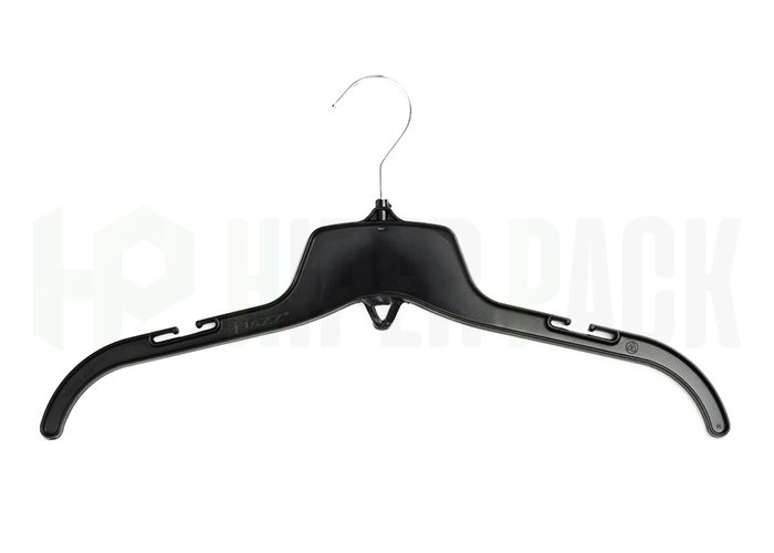 Percha Clásica Adultos con Gancho de Alambre - Art. Classic 17 - Negro