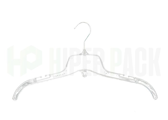 Percha Clásica Adultos con Gancho de Alambre - Art. Classic 17 - Cristal