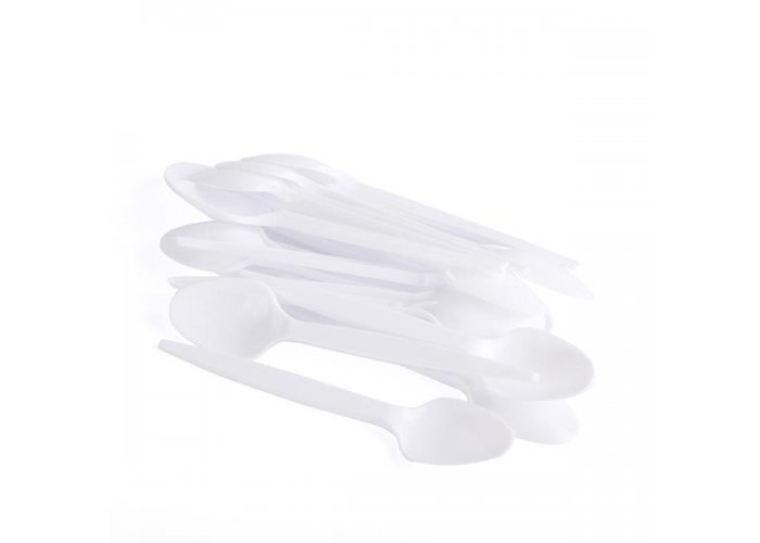 Cuchara Sundae Blanca