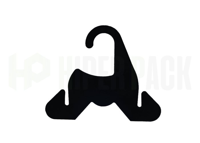 Percha para sandalias y calzado - Art. T-11 - Negro