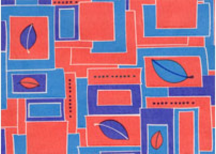 Bobina de Papel Kraft Fantasía Ecológico 40cm - Varios Diseños - Art.82 - Otono Azul