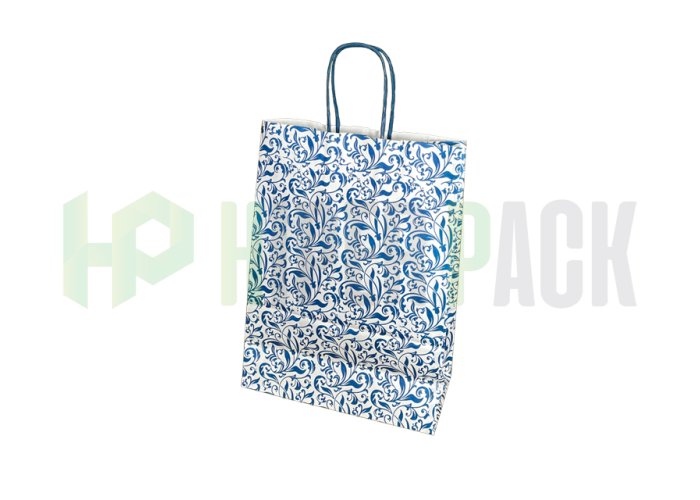 Bolsa de papel fantasía con manija estampada - Varios diseños y medidas - Bolsa Fantasia Art Deco 22X30