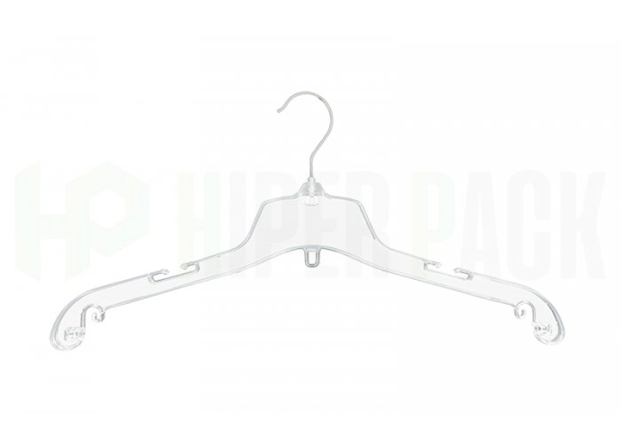 Percha Clásica Premium Con barral y broche - Art. H190