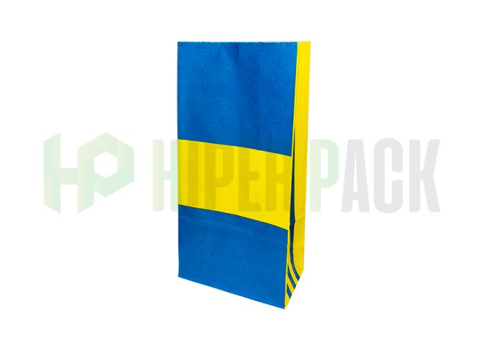 Bolsa de papel cotillón fantasía estampada para fiestas - Boca