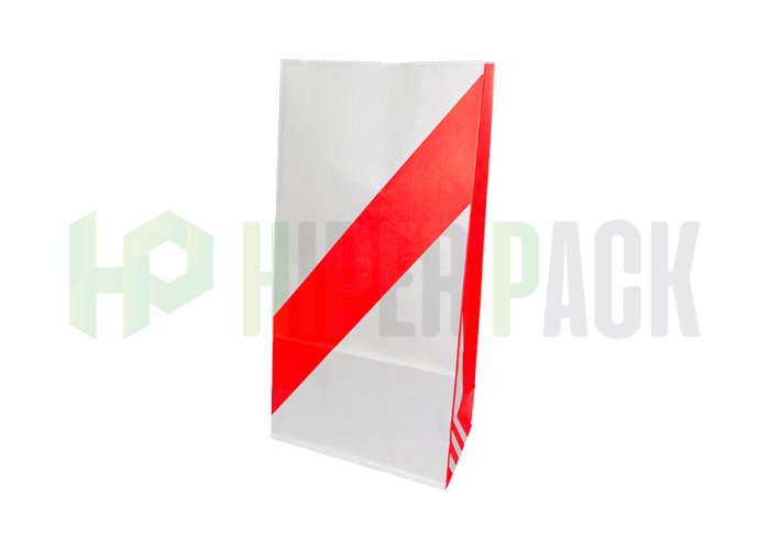 Bolsa de papel cotillón fantasía estampada para fiestas - River