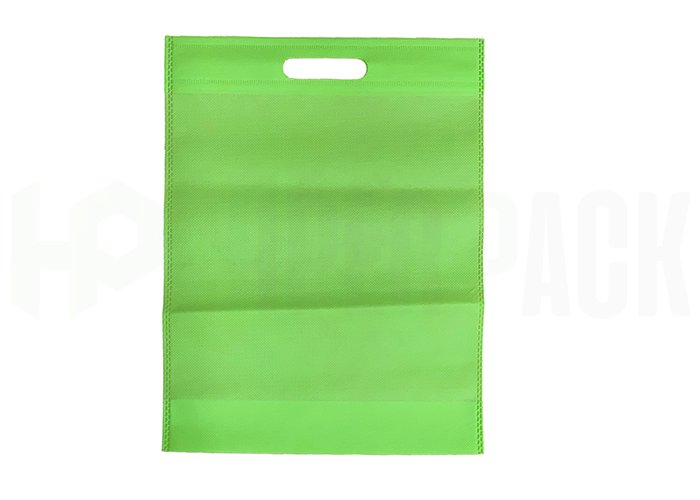 Bolsa riñón ecológica de friselina reciclable - Compra mínima 200 unidades - 15X21X7 Verde