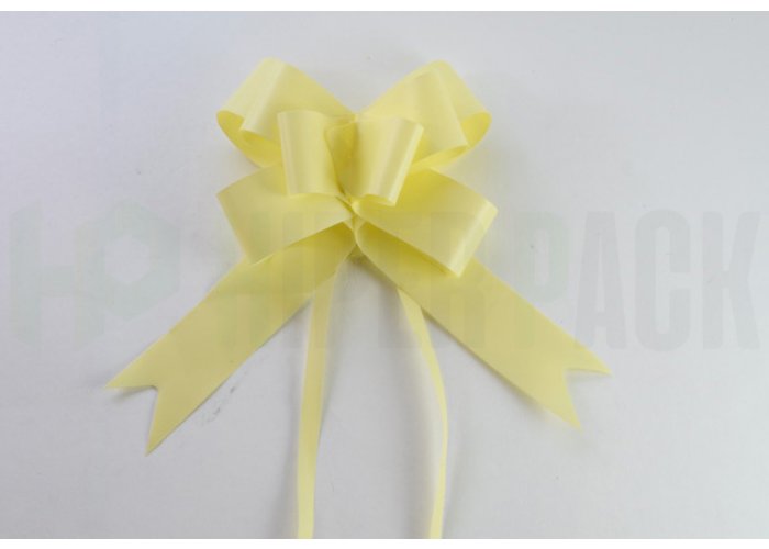 Moño Mágico Liso - Varios Colores y Medidas - Amarillo