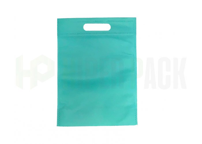 Bolsa riñón ecológica de friselina reciclable - Compra mínima 200 unidades - 15X21X7 Aqua