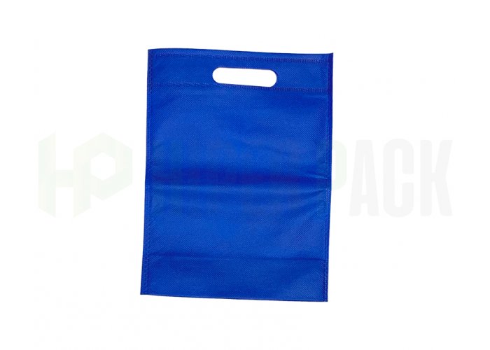 Bolsa riñón ecológica de friselina reciclable - Compra mínima 200 unidades - 15X21X7 Azul