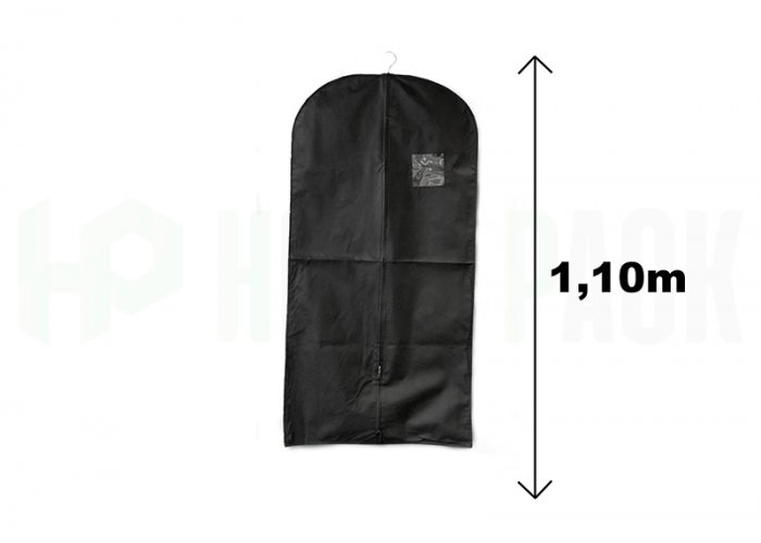 Funda de friselina con cierre y visor