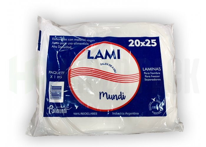 Lamina Separadoras Alta Densidad 20x25