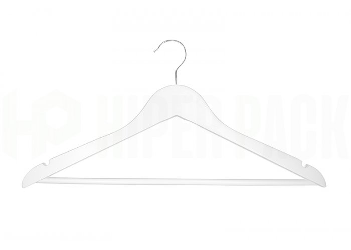 Percha de Madera Blanca