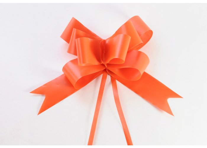 Moño Mágico Liso - Varios Colores y Medidas - Naranja